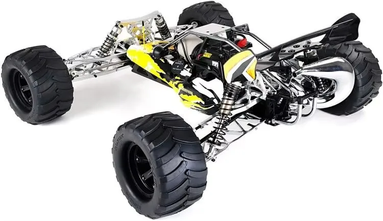 CNC精密加工フルメタル拡張サスペンション、ROFUN KM HPI BAJA 5B 5T 5SC用対称ステアリングセット付き