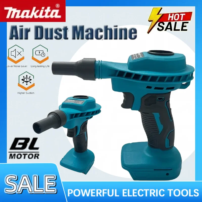 

Аккумуляторный пылесос Makita High Efficiency для компьютеров, беспроводной электрический инструмент для уборки и накачивания шин