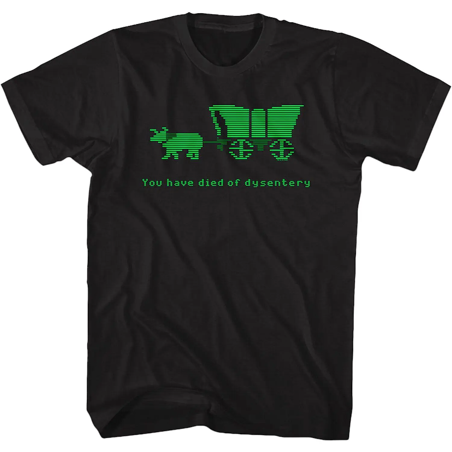 New 1971 The Oregon Trail Classic Game Themed Commemorative Japanese-style Retro Men's T-shirt