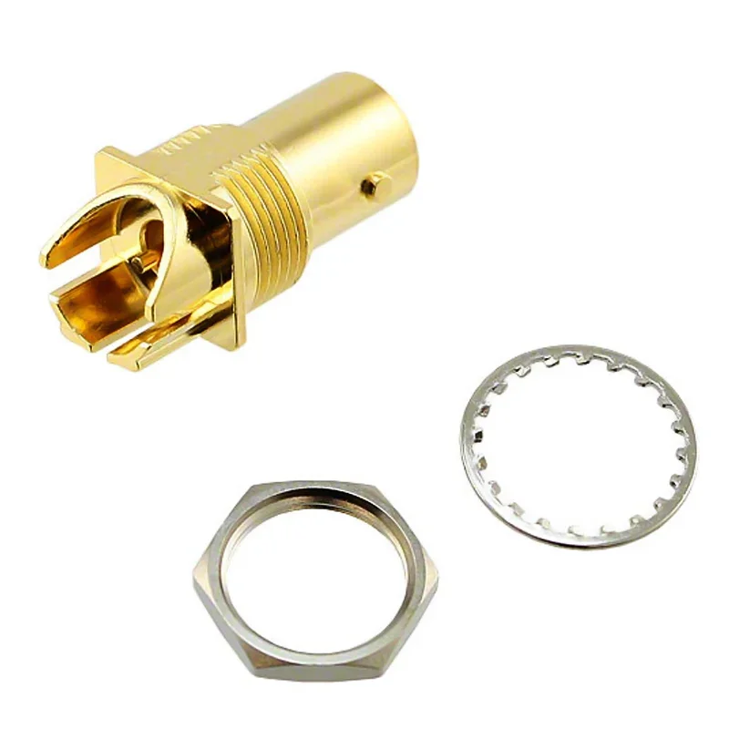 5PCS UCBBJE20-1 RF Connectors Coaxial Connectors BNC Blkhd Jack 75Ohm STRAIGHT JACK