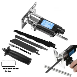 Sierra alternante, taladro eléctrico a sierra eléctrica, cabeza de conversión doméstica, destornillador, herramientas de madera multifuncionales