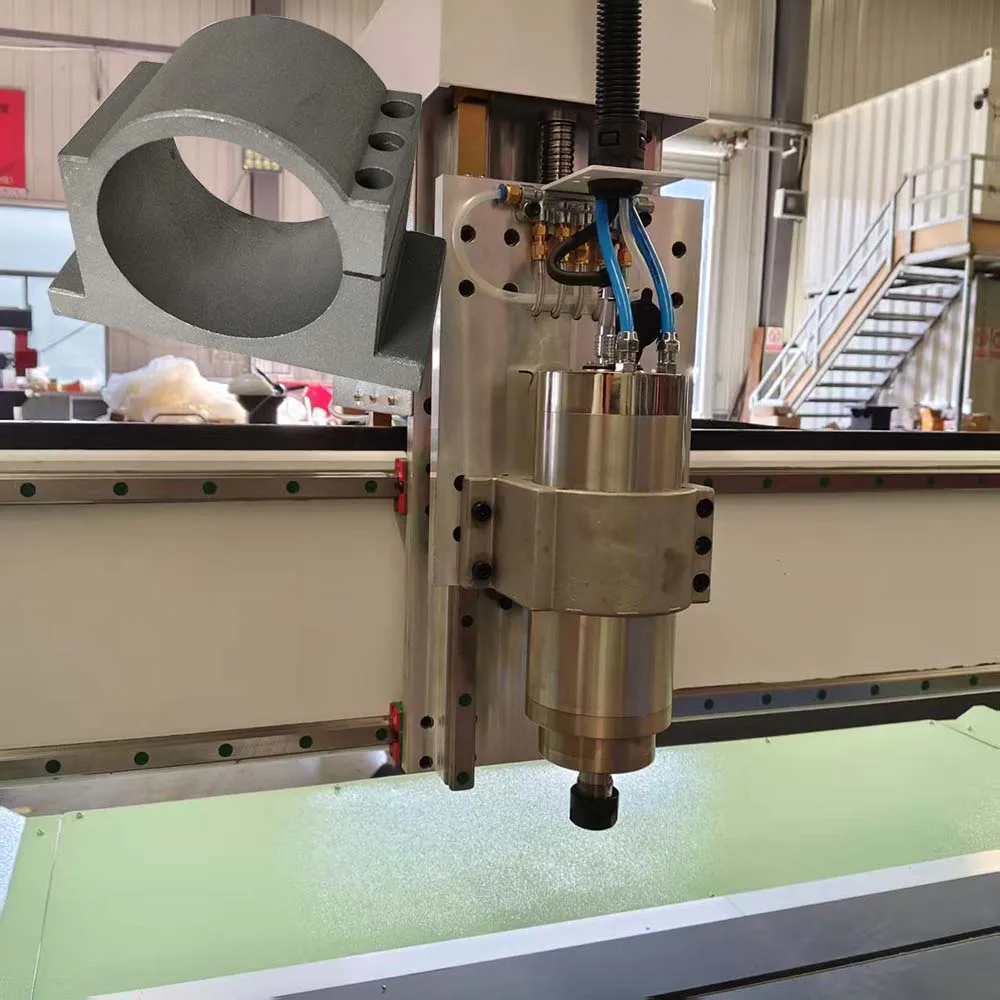 62/65/80/100/125 دعامة تثبيت المغزل باستخدام الحاسب الآلي، حامل مشبك من سبائك الألومنيوم لمغزل طحن آلة الحفر #1