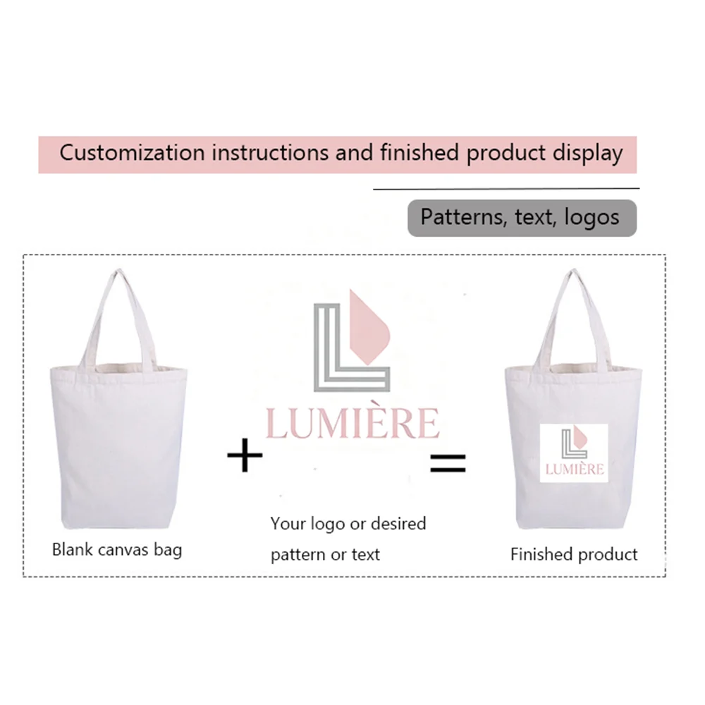 شخصية نمط مخصص قماش حمل حقيبة اسم مخصص تصميم قابلة لإعادة الاستخدام حقيبة جودي للأطفال البالغين الاستخدام اليومي التسوق السفر الاستخدام