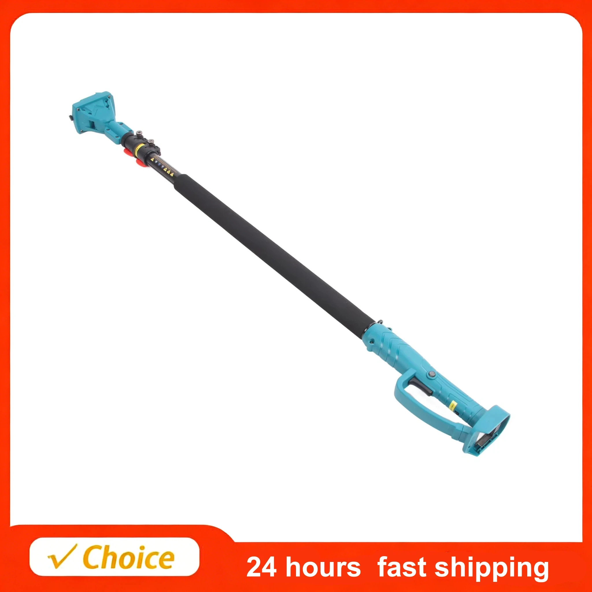 

Cordless Pruning Extension Pole 4.27 To 8.2ft Telescoping 180 Degree Rotatable Head Anti Slip Handle High Branch Trimming Pole
