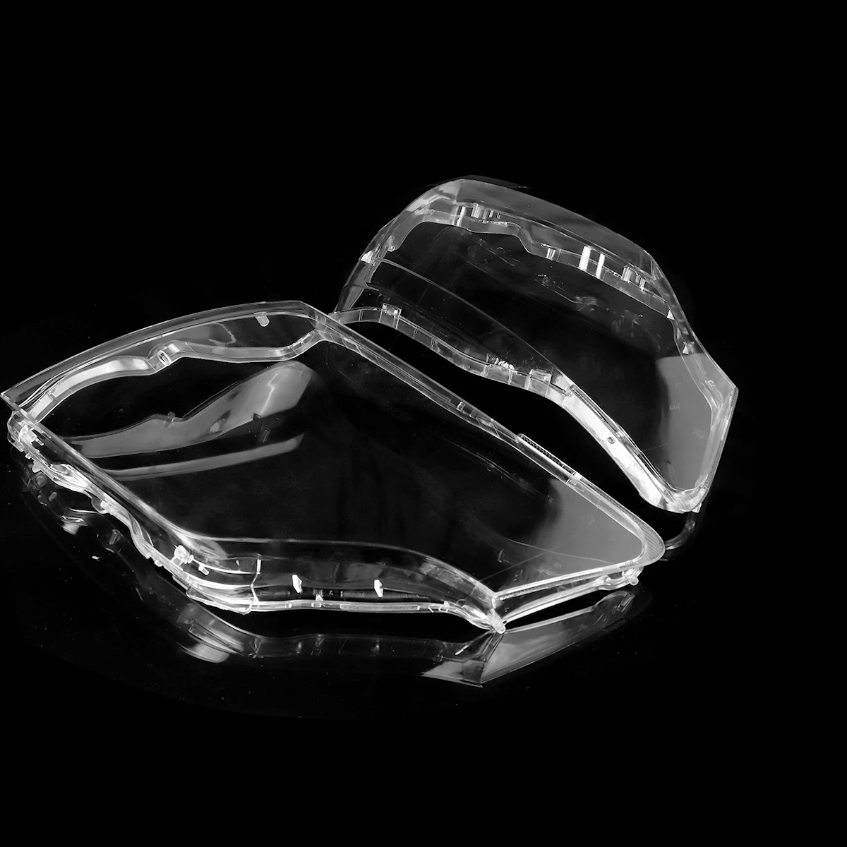 Car Front Headlight Cover For Mitsubishi Pajero V87 V93 V97 2007-2018 Headlamp Lampshade Head Lamp light glass Lens Shell Caps