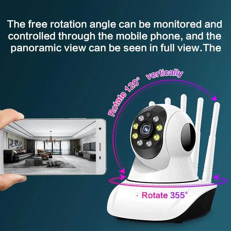 Imagem -06 - Yoosee App-câmera ip Dome sem Fio Colorida Detecção Humanoide ai Cctv de Segurança Doméstica Monitor de Bebê 2mp 1080p Ptz