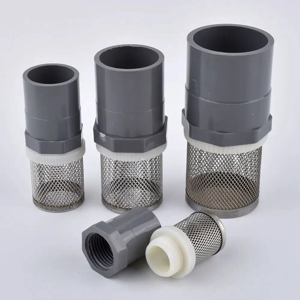 1Pcs Water Clean Hose Filter Water Pump Fitting Joint Percolator Mesh Screen Filter 1/2