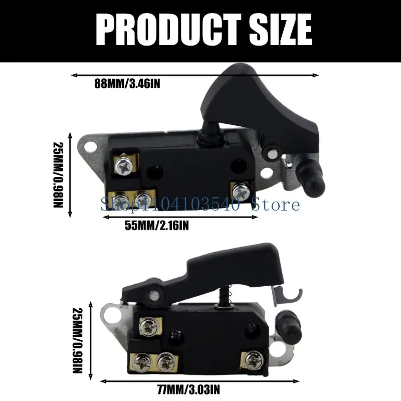 02DC Power Tool On Off Switching Triggering Switching for Home Workshop Repairs Maintenance