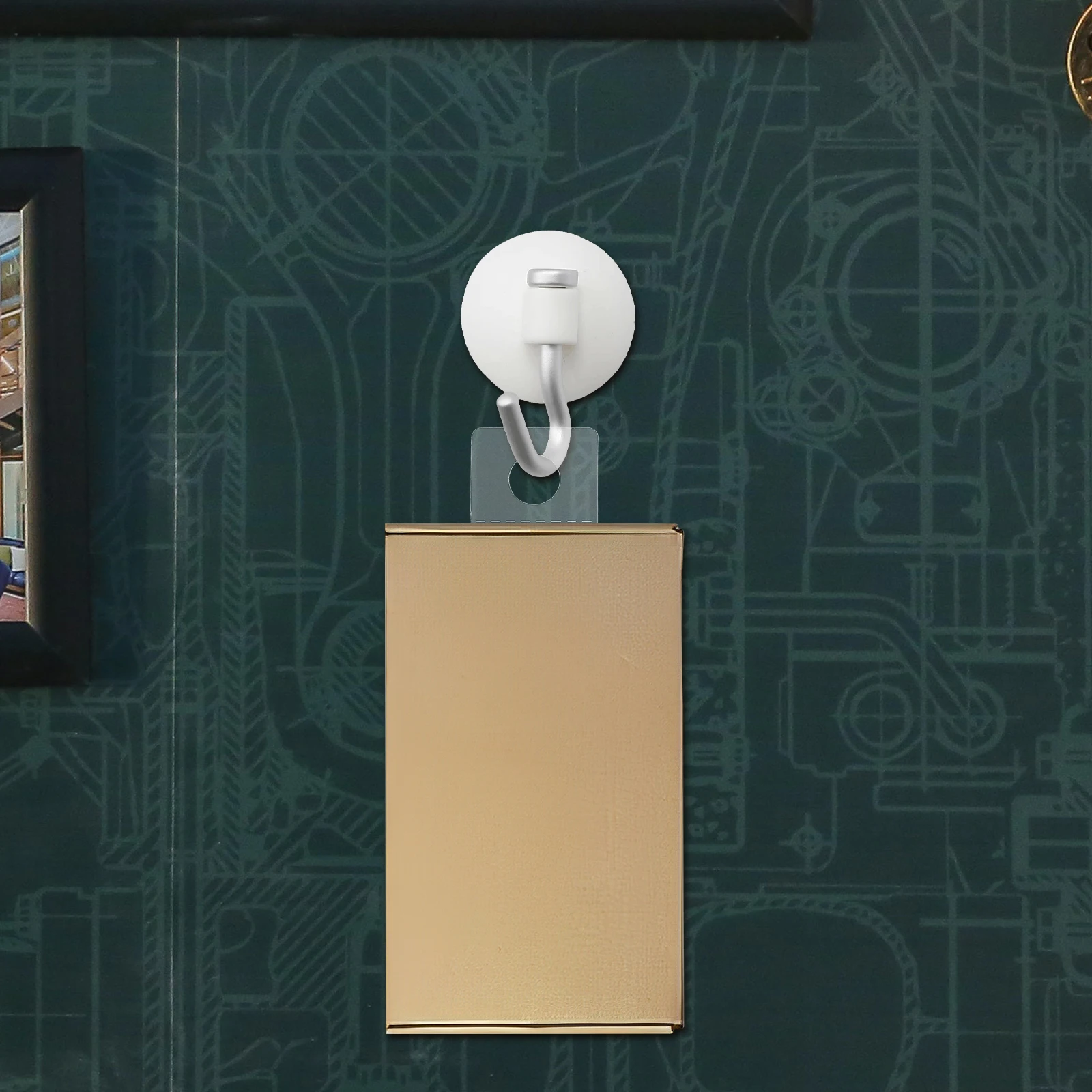 

500pcs PVC Self Adhesive Hanging Tabs Clear Sturdy Display Tags for Retail Store Home Office Use Merchandise Display Tool