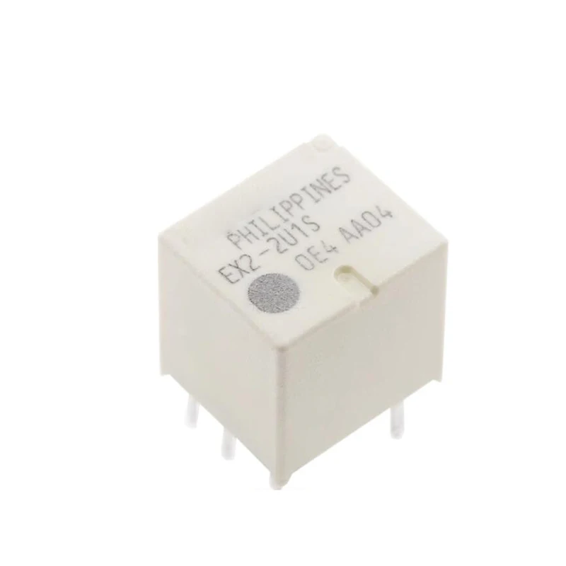 5 uds nuevo y original relé de automóvil EX2-2U1S 10Pin 25A 12V para relé de control central automotriz