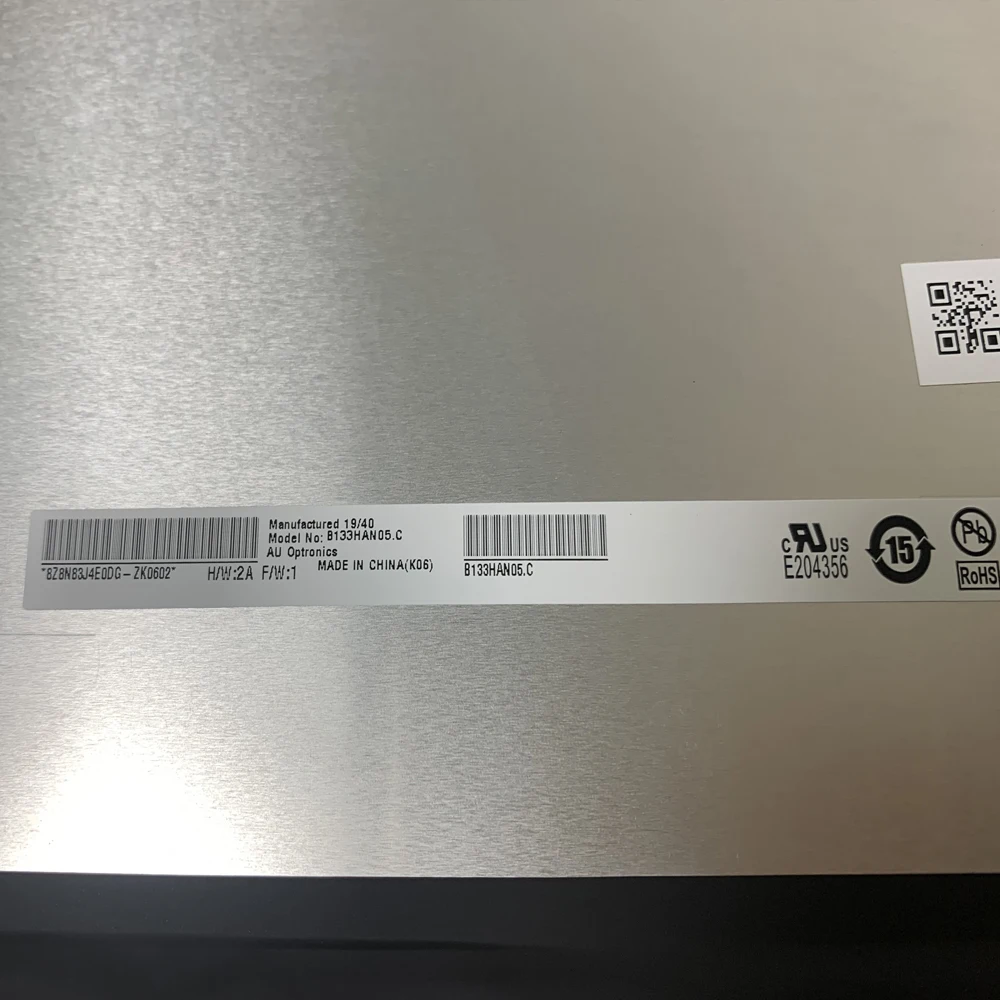 Imagem -04 - Painel de Exibição de Tela Lcd para Laptop Asus Zenbook 13 Ux333 Ux333f Ux333fn Ux334 Ux334f Ux334fn B133han06.c 133 em