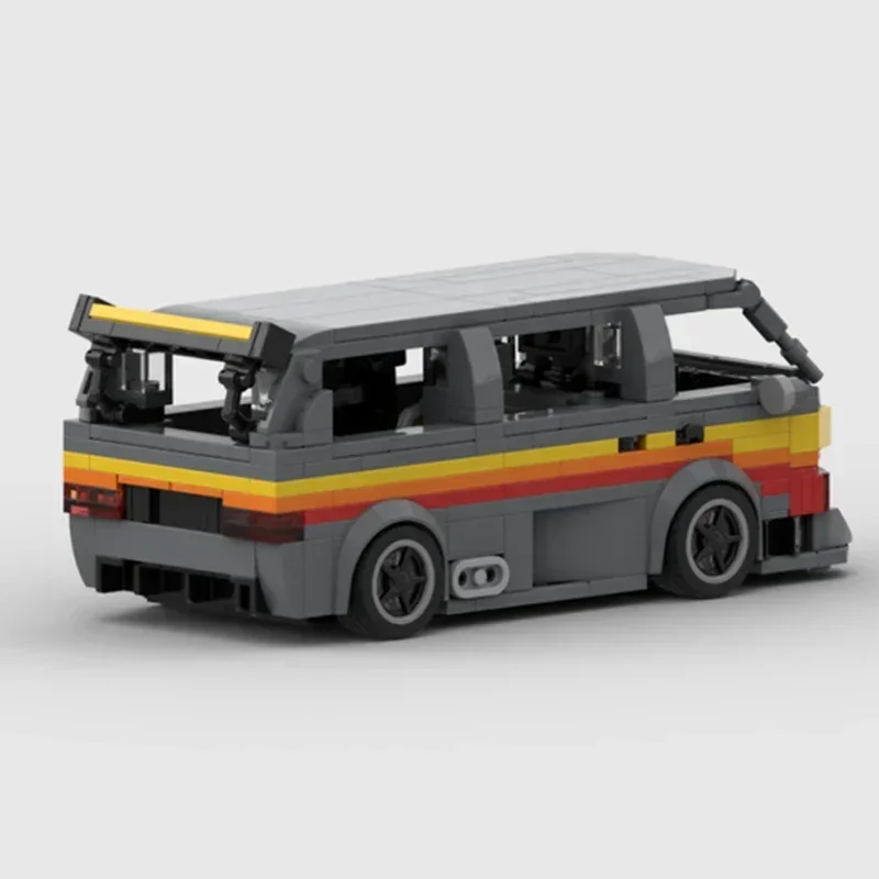 Moc-シティカーモデルのビルディングブロック、トランスポーターGT1のビルディングブロック、DIYアセンブリおもちゃ、モジュラーギフト、クリスマスギフト、1984 t3