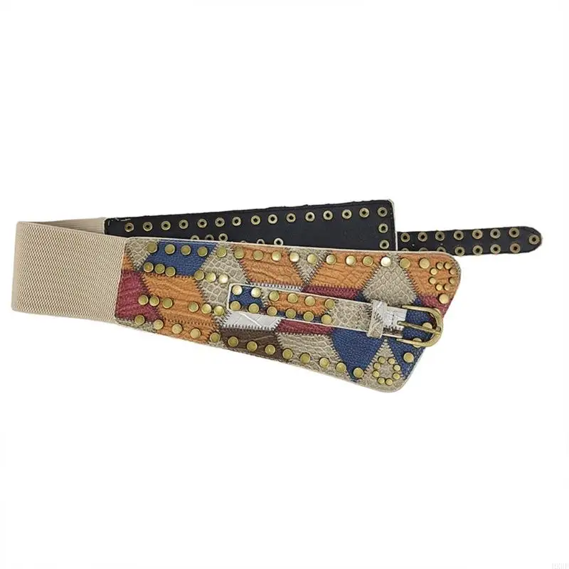 HX6F Hot Girl Belt Cowgirl Rivet