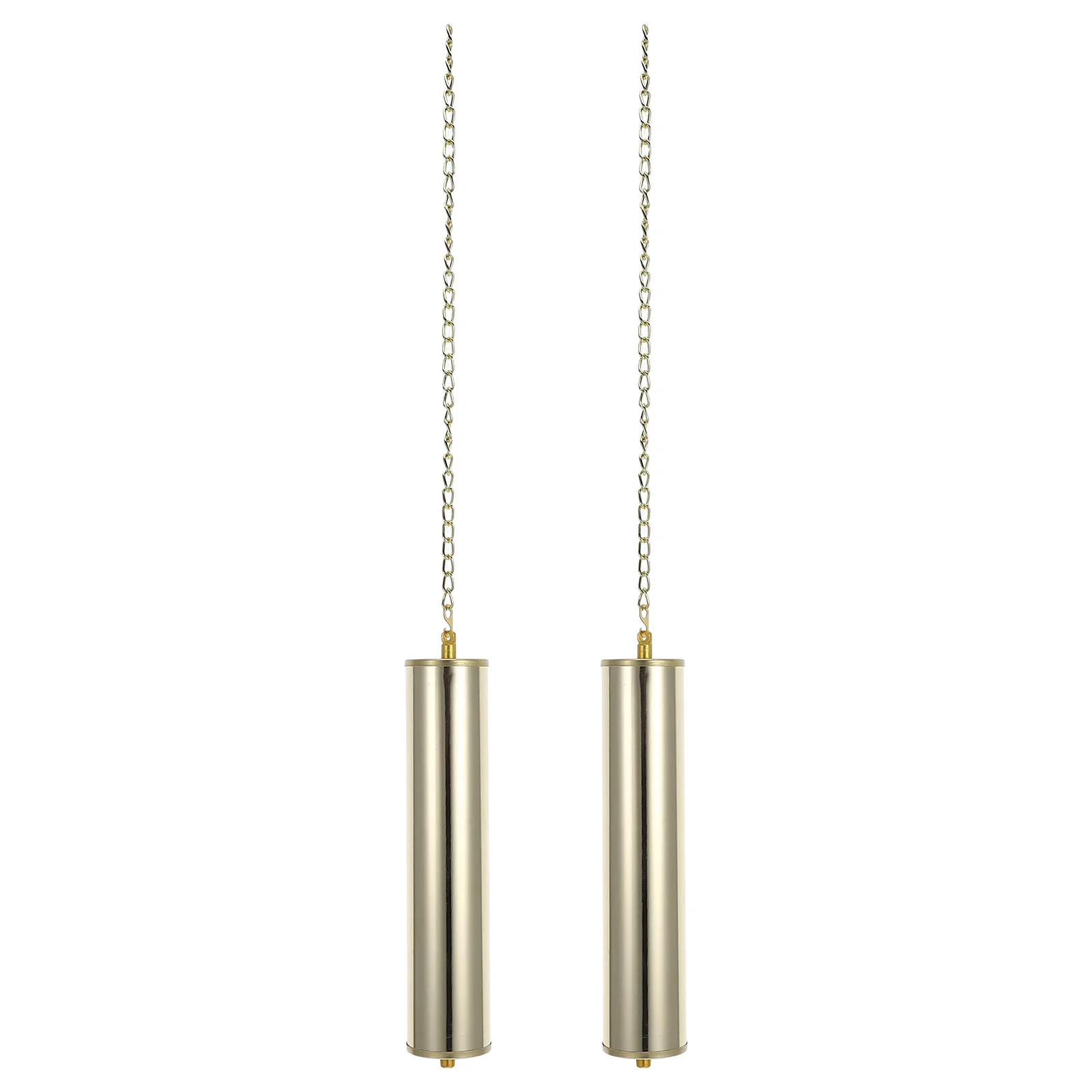 

1 set 1 Set Decorative Hammer For Grandfather Vintage Wall Clock Weight Replacement Diy Clock Supplies Metal Chain Weight Hollow