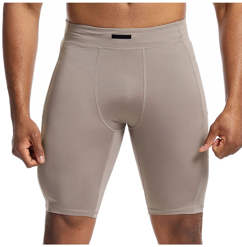 Hombres al aire libre correr bolsillo pantalones cortos tablero gimnasio ejercicio Fitness Legging entrenamiento baloncesto senderismo entrenamiento deporte fútbol ropa 7