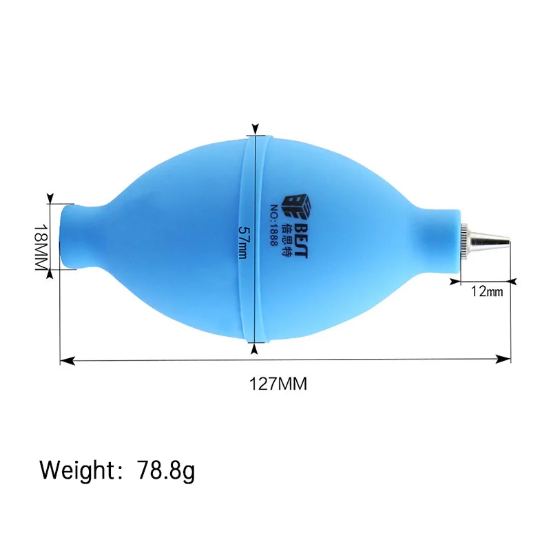 BST-1888 Rubber Air Dust Blower Mini Pump Cleaner for Camera Lens Cleaning Mobile Phone Tablet Circuits Clean Repair Tool