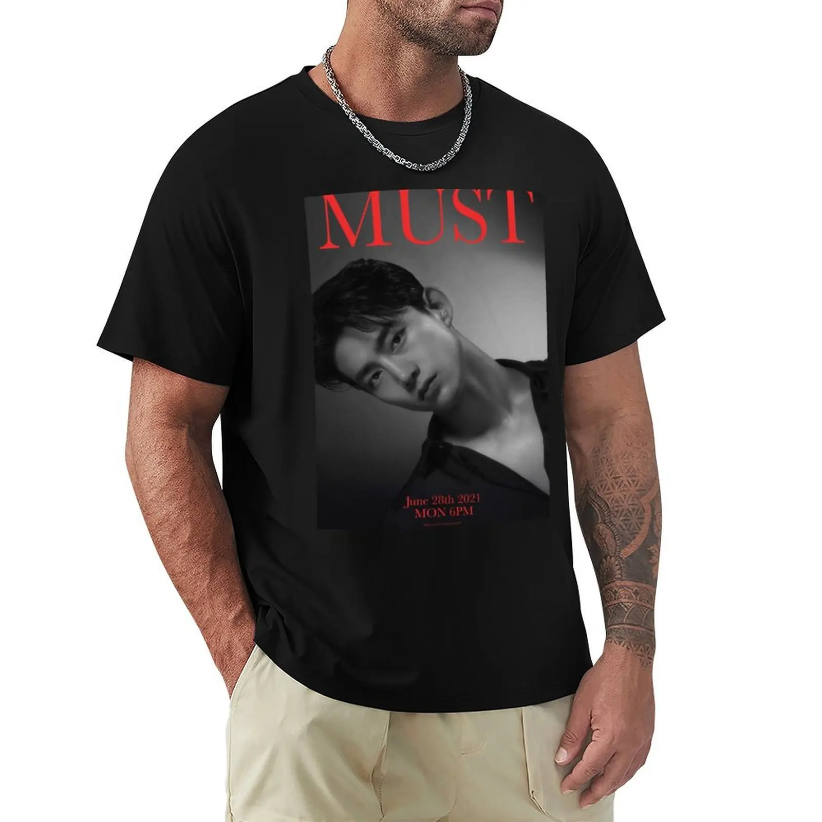 

TAECYEON 2PM - MUST T-Shirt vintage clothes sublime t shirts for men
