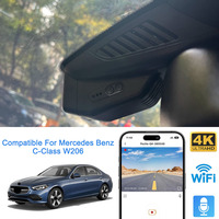 Mrec Dash Cam 4K Wifi Front and Rear Car Dual Camera for Mercedes Benz C Class W206 C180 C200 C260 C300 C43 AMG C220d C300d