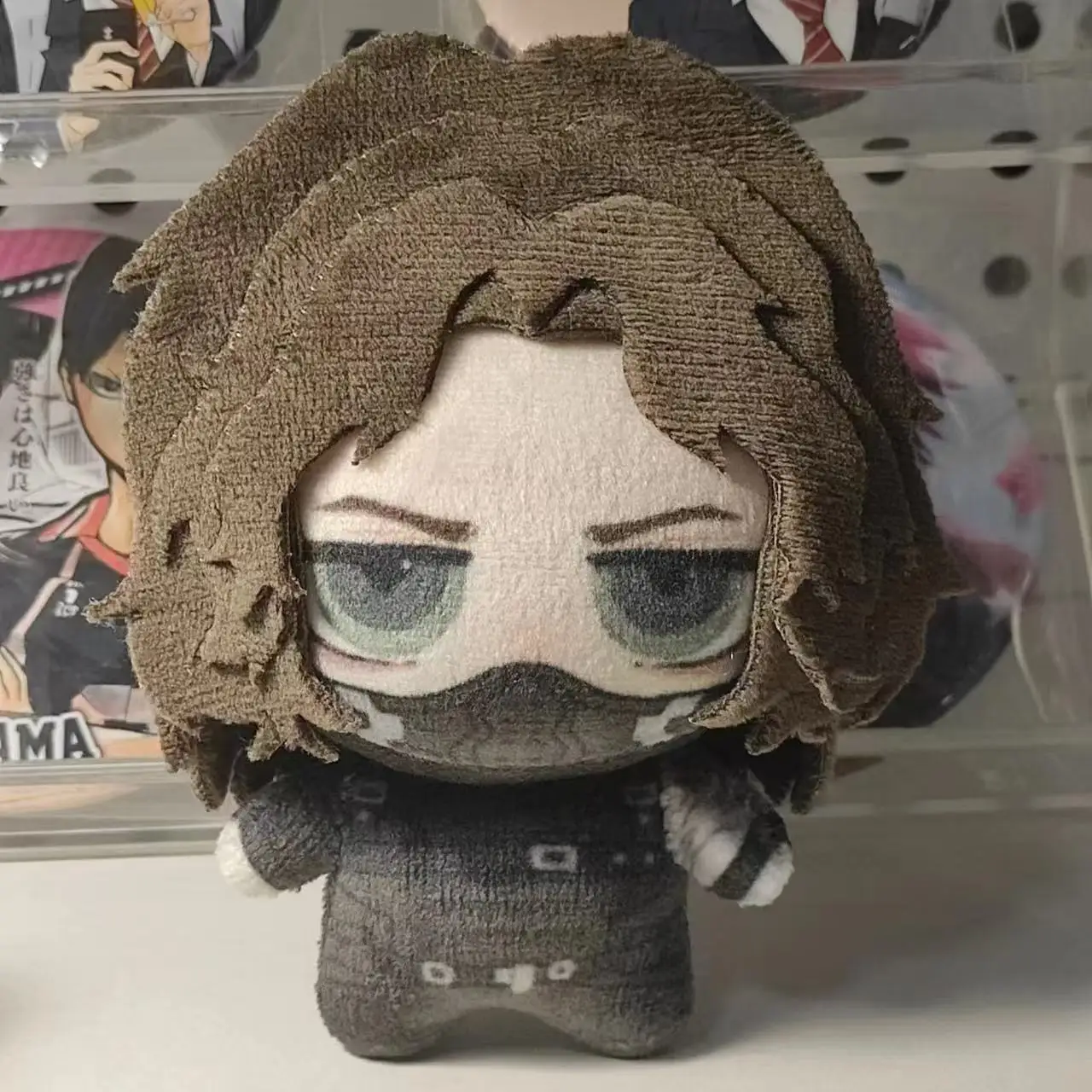 10cm Bucky Barnes Super Star White Wolf Cotton Doll For Fans Collection Birthday Gifts Send Friend Key Chain Toys for Kids Xmas