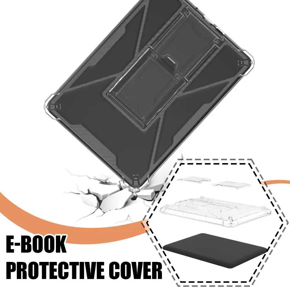 FOR Kindle Paper White 2024 The 12th-generation Case Is A Drop-proof Transparent Tape Holder FOR E-book Protective Cover H4C5