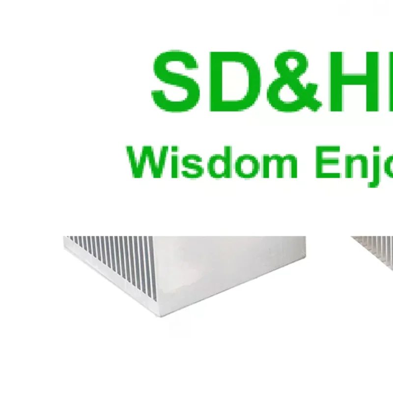 

Aluminum Alloy Heatsink 60*60/100*60mm Cooling Pad LED IC Chip Cooler Radiator