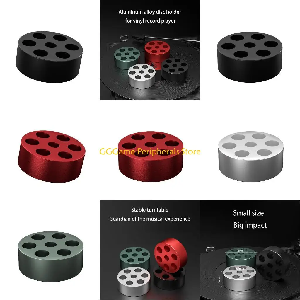 

U55B Aluminum Record Player Disc Compression Shock Absorption Sound Improvement