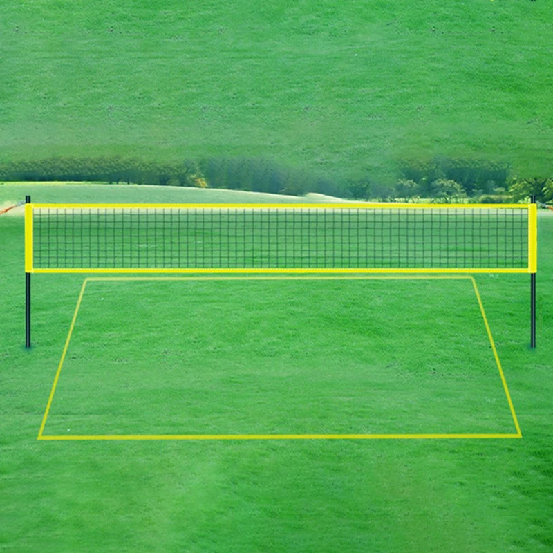 

Регулируемая пляжная волейбольная сетка, износостойкая, прочная, устойчивая, портативная, для занятий спортом