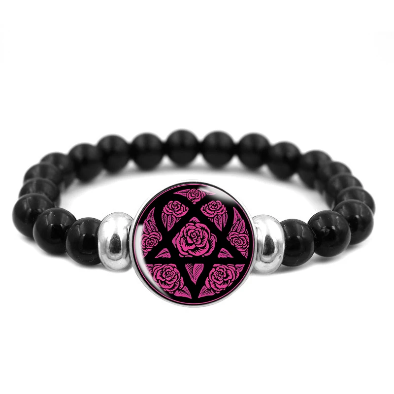 Heartagram Him  Bead Pendant Gifts Creative Gift Fashion Bracelet