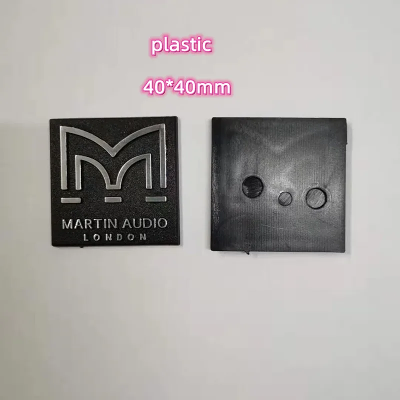 Martin Make All Kinds Plastic Aluminum Signage Sign LOGO Nameplate For Audio Amplifier Speaker Loudspeaker Horn