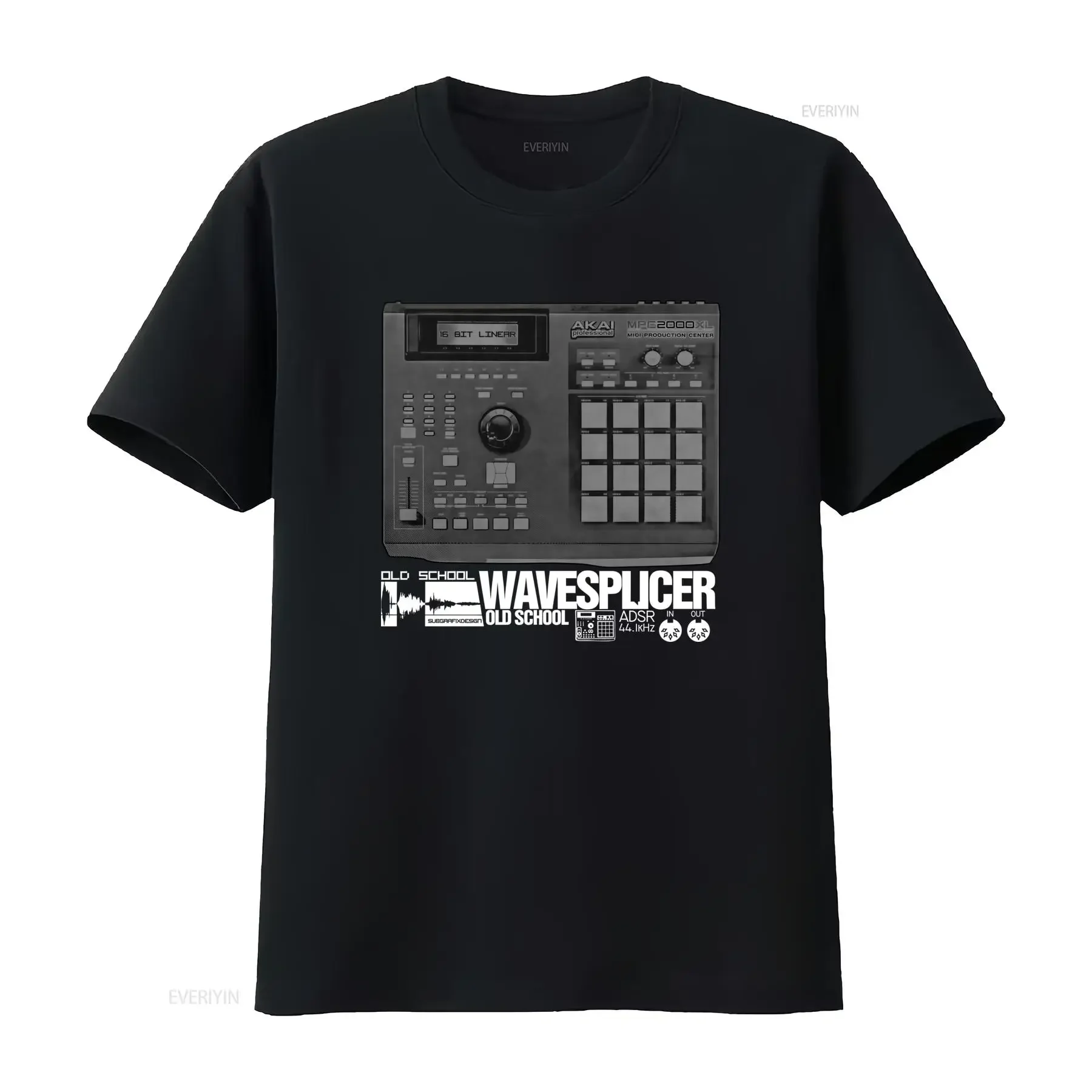 Vintage Akai MPC 2000XL T Shirt for Beat Makers Drum Machine Sampler Sequencer DJ Grey Retro Design vintage Washed Versatile