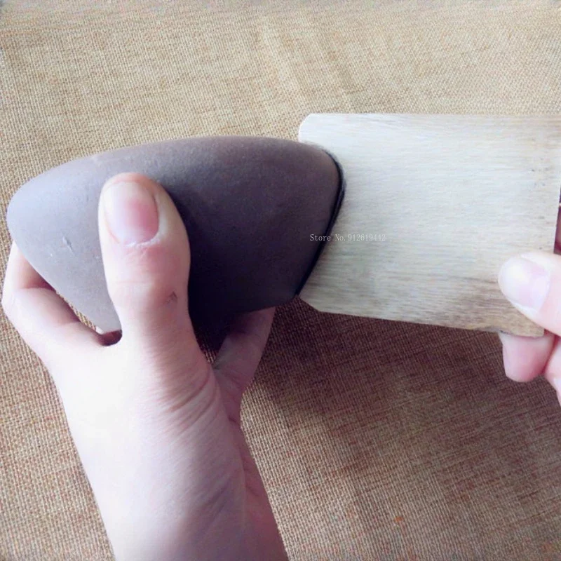 Pottery Purple Clay Teapot Making Special Tools Bamboo Grate Plate DIY Handmade Ceramic Teapot Body Cover Smooth Bamboo Grate