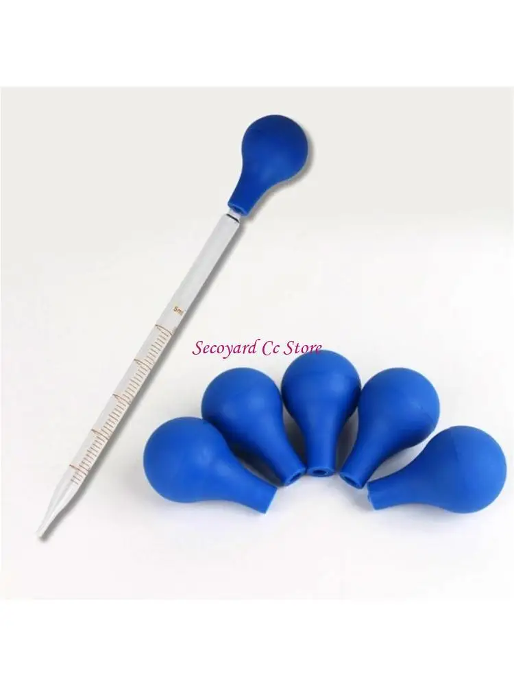 N3UC 10 قطع من المصابيح المطاطية ذات الجودة المختبرية أغطية مطاطية للقطارة لنقل وقياس السائل بدقة #1