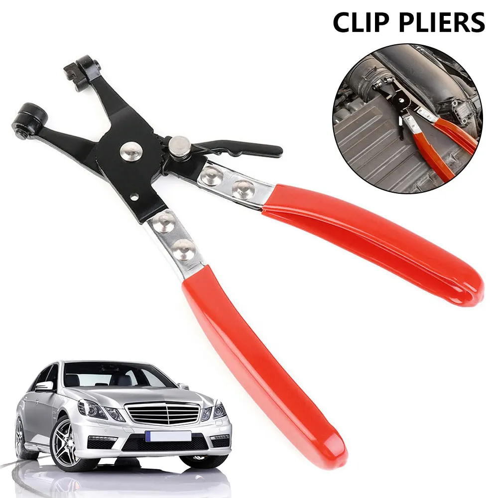 

Auto Hose Clamp Pliers Set Flat Band/ Angled Hose Clamp Pliers Cable Type Pliers Tube Bundle Removal Repair Maintenance Tools