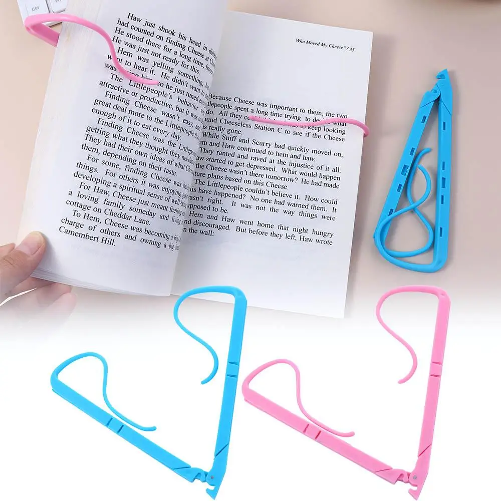 PC Creative Clamp Reader Tool Portable Pages Open Clip Hand Free Reading Bracket Book Reading Support Clip Bookends Book Holder