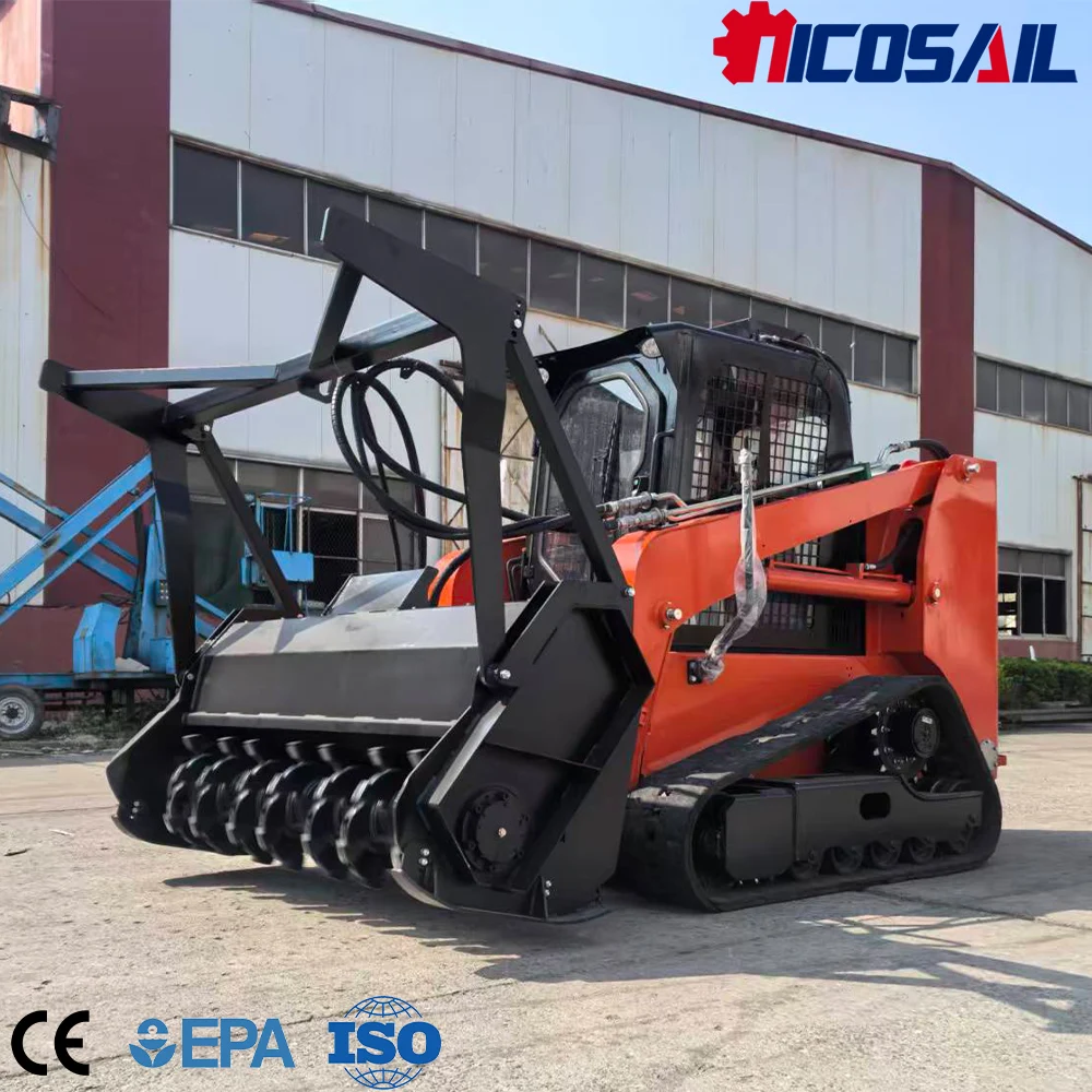 

Compact Mini Skid Steer Loader CE Euro 5 Approved Small Loader for European Residential Building Renovation Projects