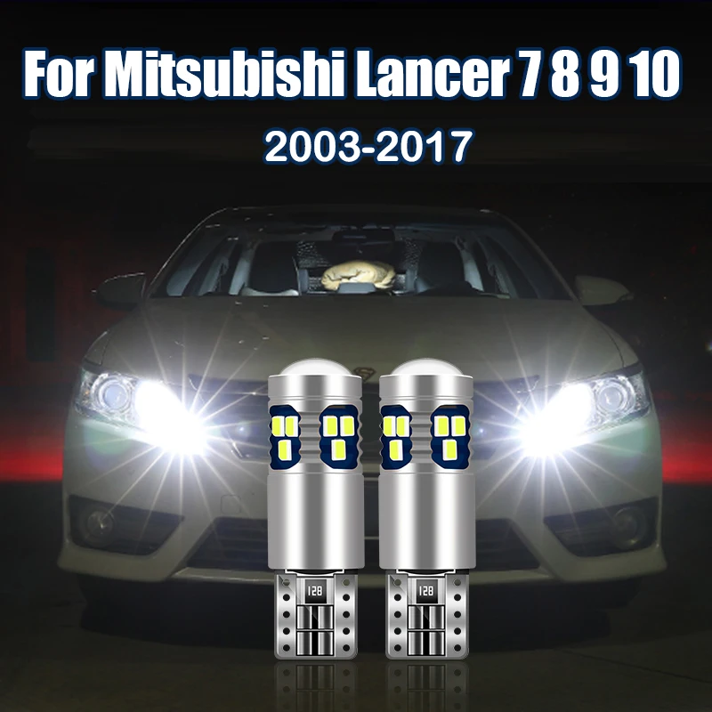 For Mitsubishi Lancer 7 8 9 10 EVO 2003 2005 2006 2007 2008 2009 2010 2011 - 2017 Car LED Position Parking Light Accessories