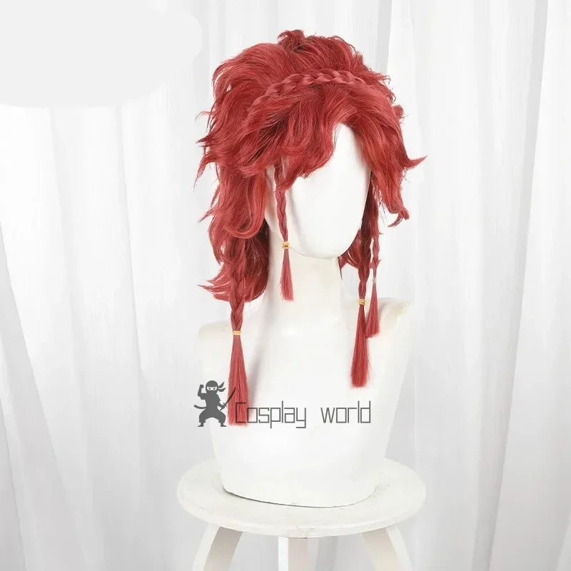 

Identity V Archer Cosplay Wig 38cm Short Hair Brynhildr Vilulf Wigs Heat Resistant Synthetic Hair Party+Wig Cap