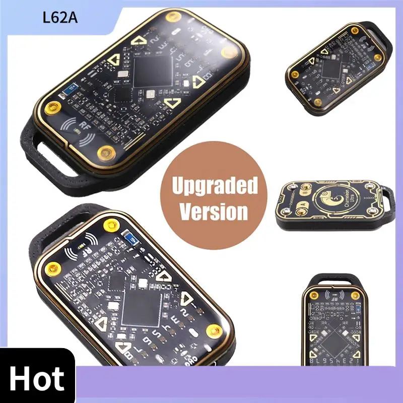 

L62A Chameleon Ultra RFID Считыватель смарт-чипов + NFC Дубликатор Эмулятор смарт-карт 4XCUID Брелок 125K 13,56M ID IC Декодирование карт