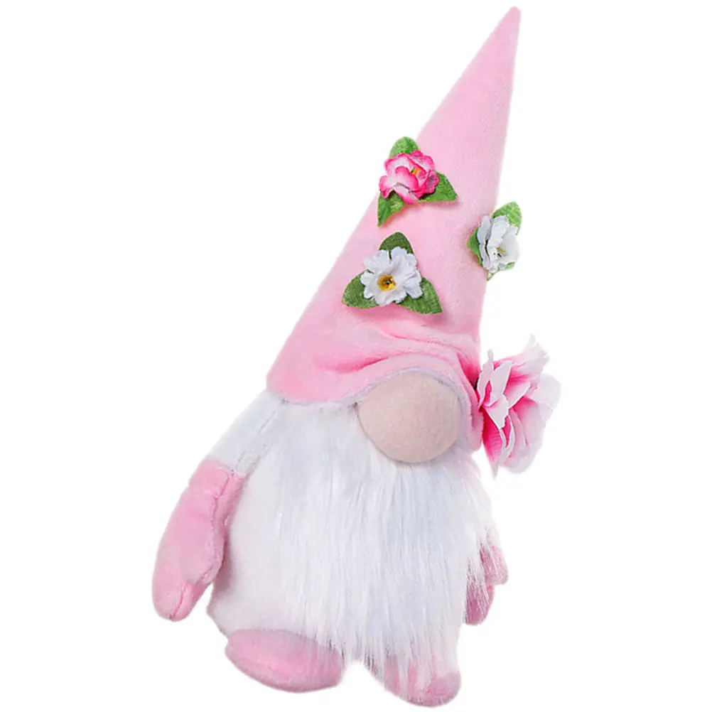 

Adorable Mother's Day Gnome Decor Premium Material Handcrafted Festival Ornament for Home Desk Party Scene Warm Holiday Gift