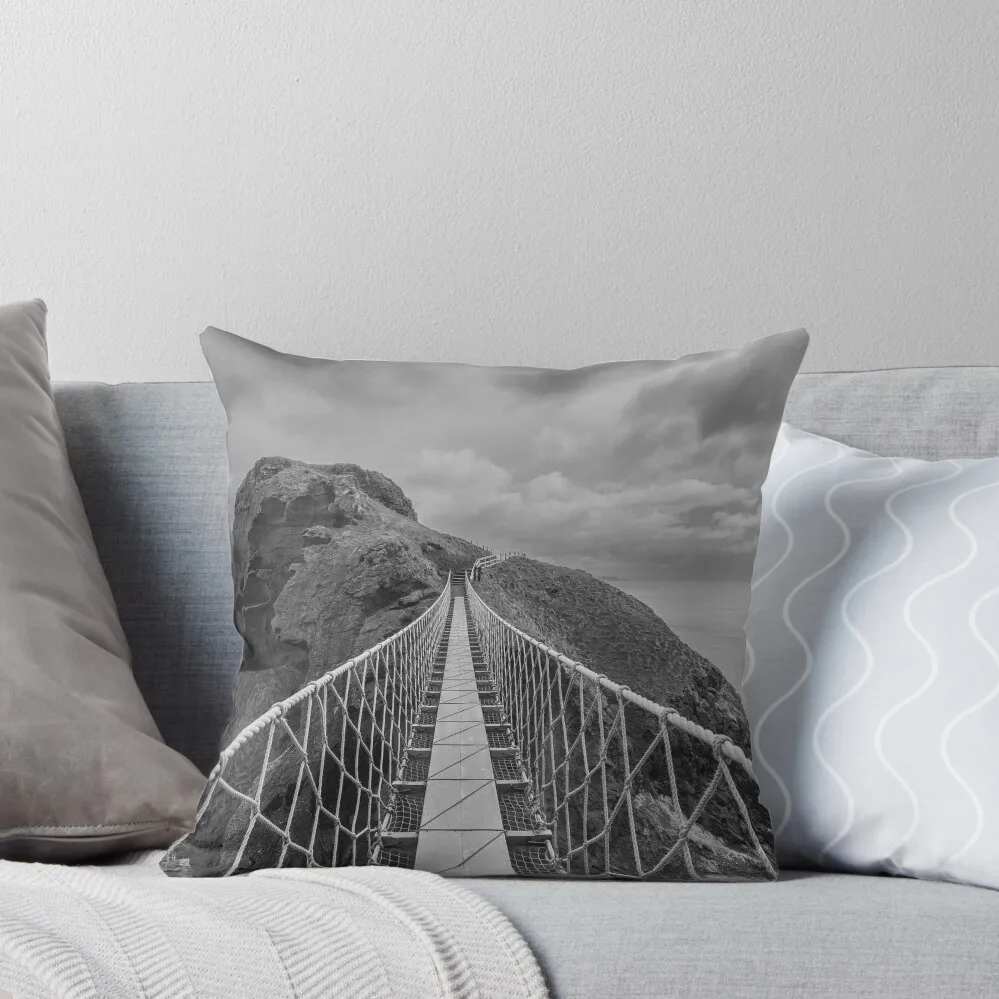

Carrick a Rede Rope Bridge v2 Throw Pillow Decorative Sofa Cushion christmas cushions covers Sofa Decorative Covers pillow