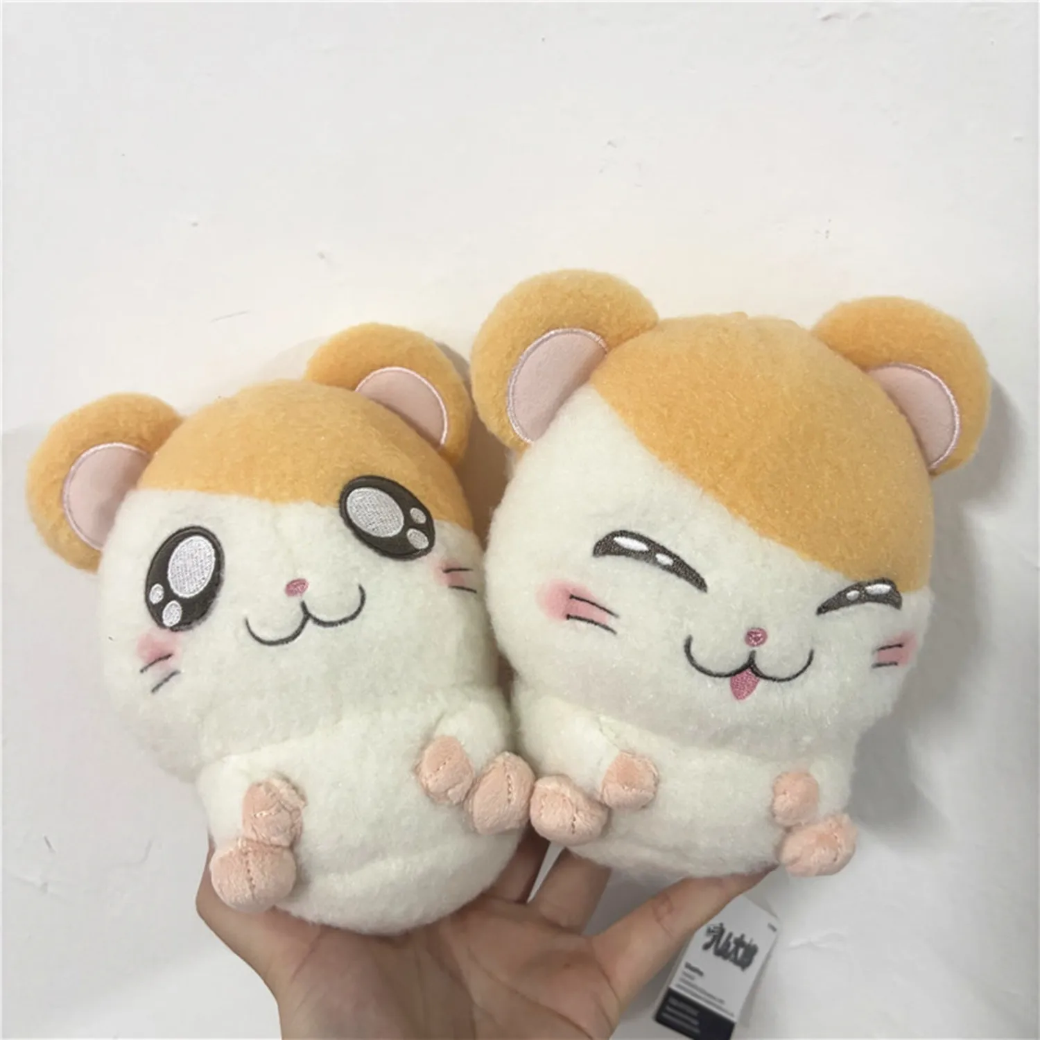 

New Cute Anime Hamutaro Hamtaro Hamster Holiday Plush Kids Stuffed Animals Toys For Children Gifts 16CM