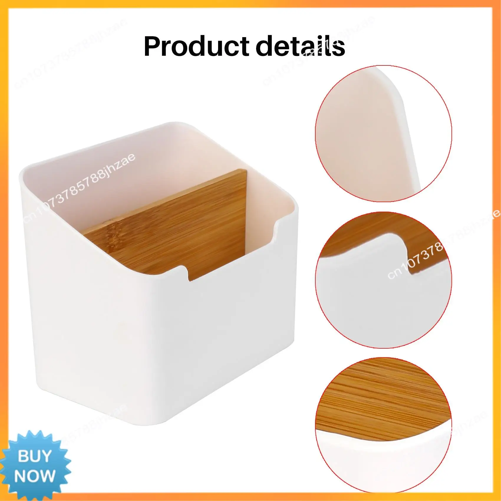 A10R Remote Control Holder Desk Storage Organizer Box Container For Desk, Office Supplies, Home