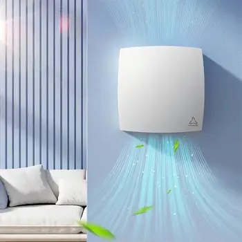 Unidade de Ventilação com Ar Fresco, Controle de Umidade e Volume de Ar de 64 CMH, Ventilação com Recuperação de Calor, Recuperador de Calor de Parede, Ventilação Local 10 best sales Recuperador de ar - №5