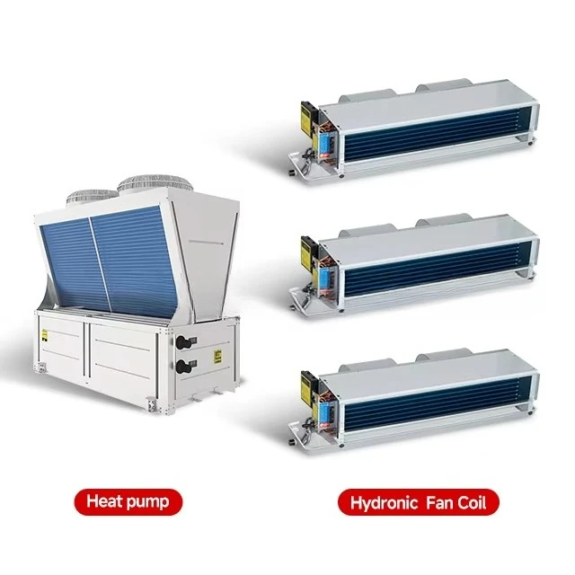 Competitive Fan Coil Unit Price Hydronic Ducted Water System Fan Coil for HVAC Heating and Cooling Projects