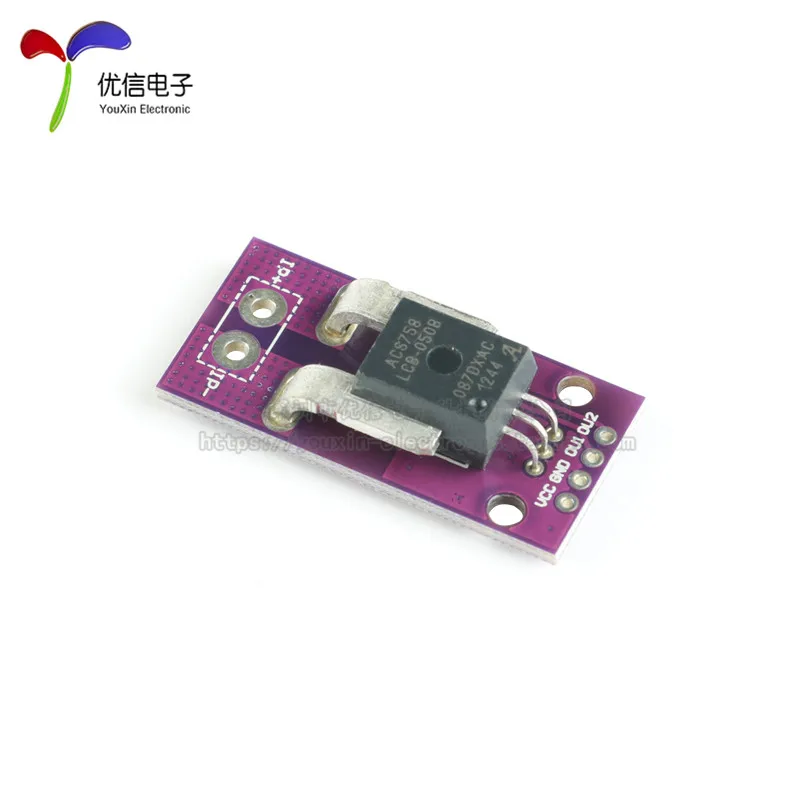 CJMCU-758 ACS758LCB-050B-PFF-T Linear Current Sensor Hall Current Module