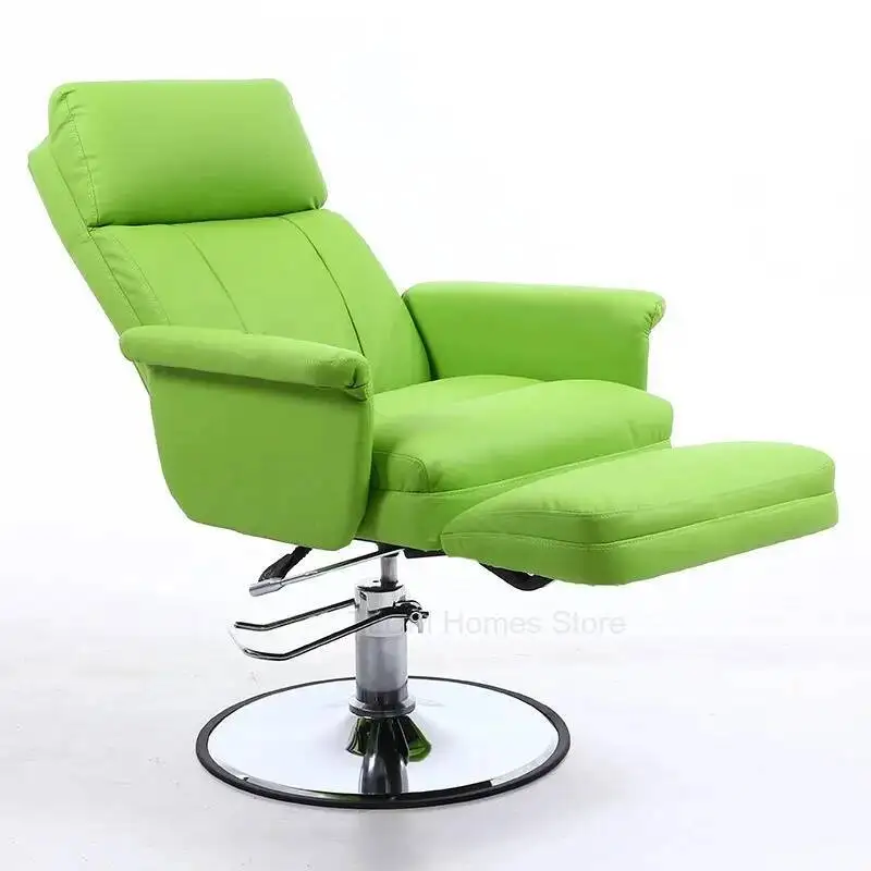 

Eyelash Extension Hydraulic Chair Lift Manicure Tattoo Modern Beauty Chair Comfortable Sofa Chair Flat Reclining Barber Chairs