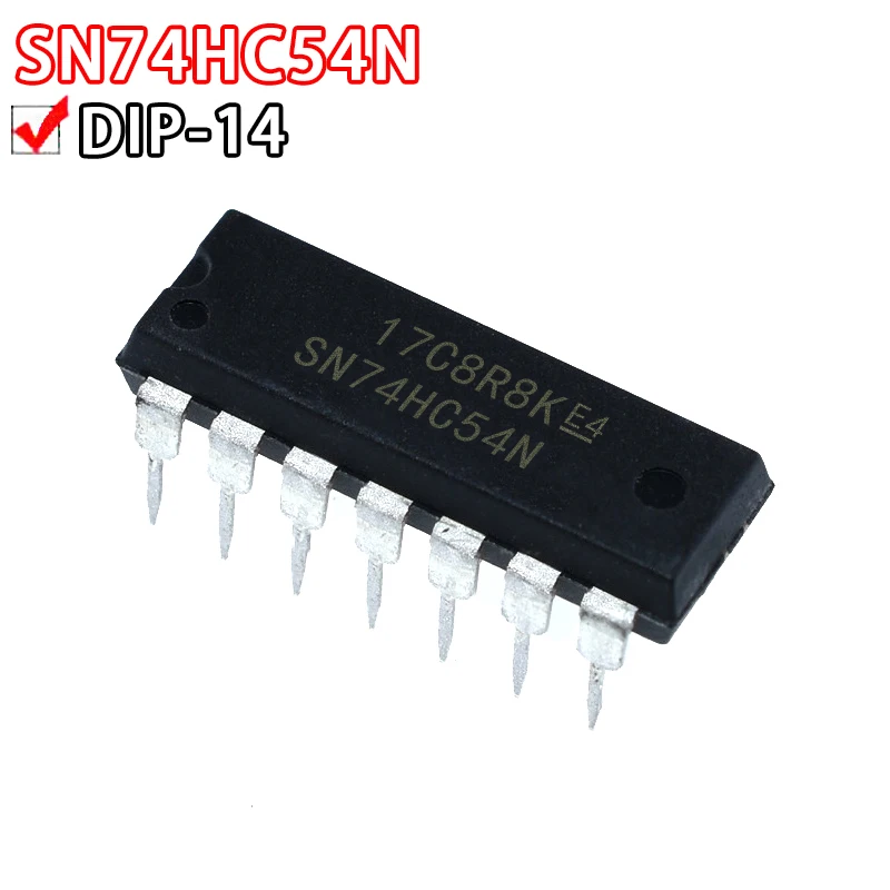 10 قطعة SN74HC393N SN74HC51N SN74HC54N SN74HC73N DIP-14 74HC393 74HC51 74HC54 74HC73 DIP14