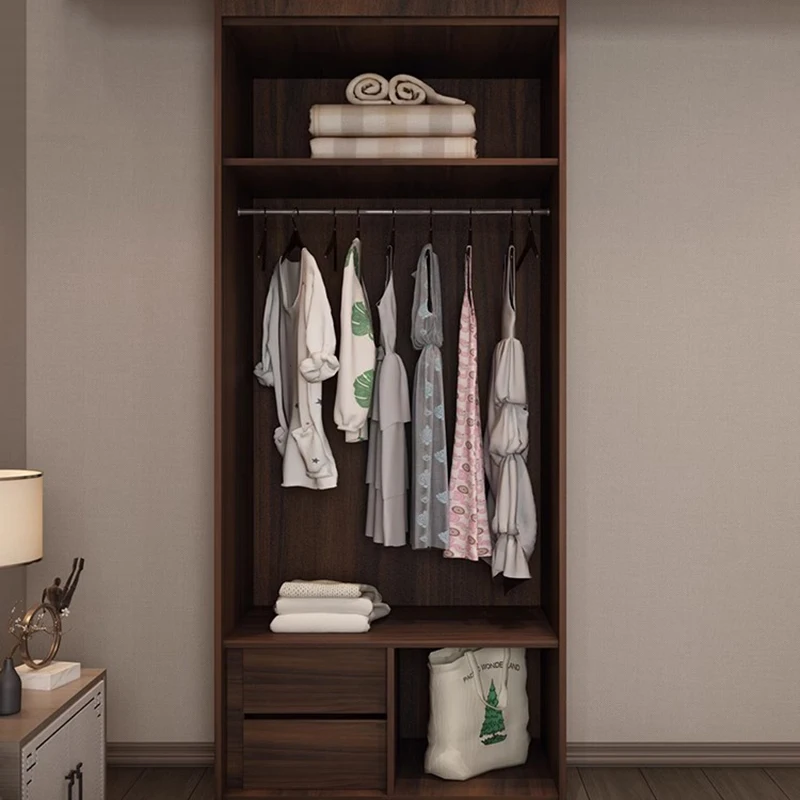 Modern Minimalist Wardrobe Bedroom Cabinet Clothes Drawers Nordic Closet Cube Cheap Exterior Vestidores Lounge Suite Furniture