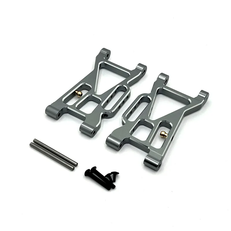 MJX 10208 brazo de suspensión inferior delantero de Metal, brazo oscilante 1/10 RC, actualización de piezas de coche, accesorios