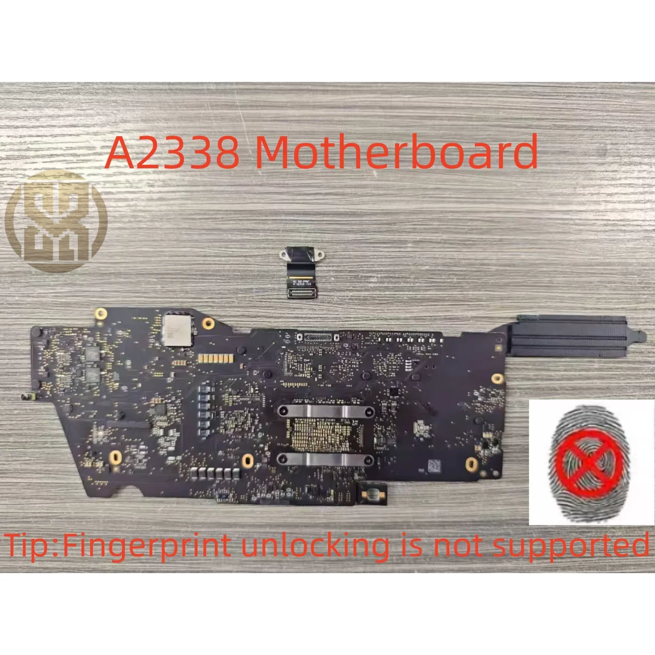 Original Logic Board For MacBook Pro Retina 13" A2338 2020 M1 Chip 16GB RAM 512GB SSD No Fingerprint Recognition Motherboard